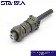 MIL-C-5015 Military Assembly Connector 2pin Sensor connector MS3106A10SL-4